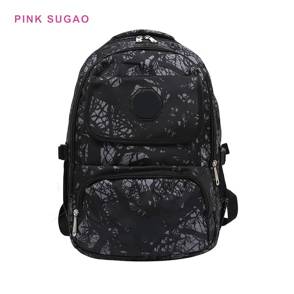

Pink sugao designer women backpack camouflage travel bag luxury backpacks new fashion school bag high quality nylon hot sales handbags