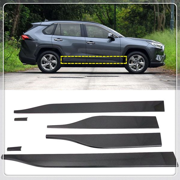 for toyota rav4 2019 2020 car styling exterior door panel molding strips cover trim 6pcs abs plastic auto accessories
for toyota rav4 2019 2020 car styling exterior door panel molding strips cover trim 6pcs abs plastic auto accessories