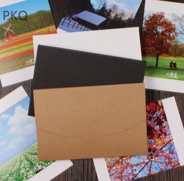 30pcs 160*105*5mm classical white black kraft blank mini paper window envelopes wedding invitation envelope gift envelope
30pcs 160*105*5mm classical white black kraft blank mini paper window envelopes wedding invitation envelope gift envelope