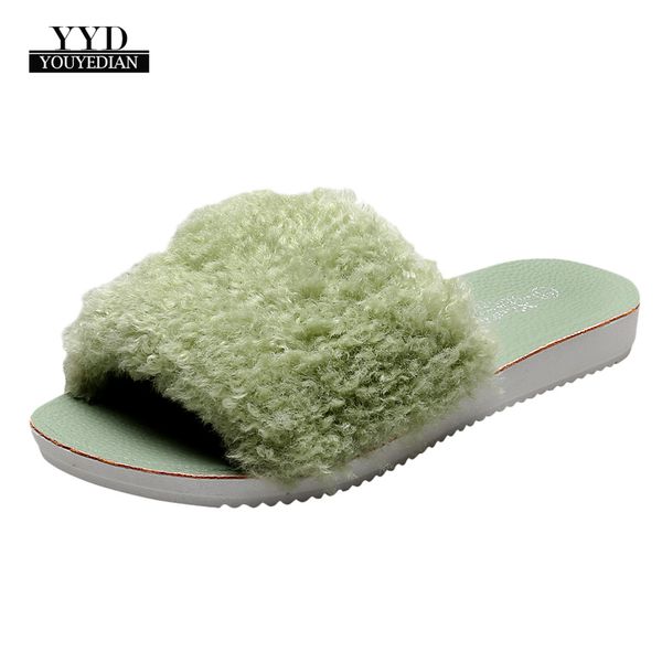 women's warm shoes cotton slippers with faux fur ladies fashion slippers indoor&outdoor slip on flats female home #1-2, Black
women's warm shoes cotton slippers with faux fur ladies fashion slippers indoor&outdoor slip on flats female home #1-2, Black
