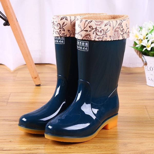 женщины платформа резиновой пвх высокого качество женского rainning boots нескользкие на mid-икроножной девушка boots ботинки воды водонепро, Black
женщины платформа резиновой пвх высокого качество женского rainning boots нескользкие на mid-икроножной девушка boots ботинки воды водонепро, Black