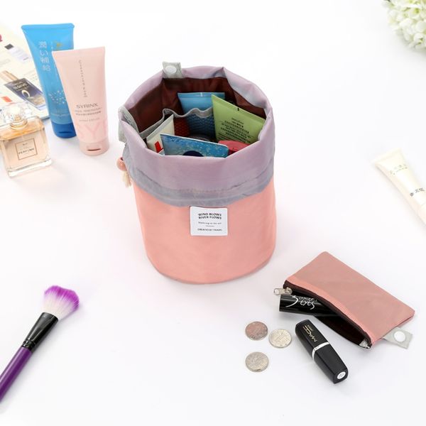 5pcs barrel shaped travel cosmetic bag nylon polyester high capacity drawstring elegant drum wash bags makeup organizer storage bags
5pcs barrel shaped travel cosmetic bag nylon polyester high capacity drawstring elegant drum wash bags makeup organizer storage bags