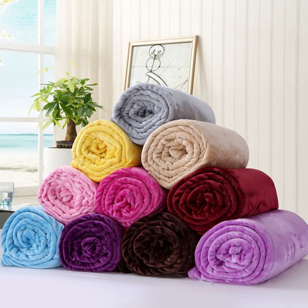 flannel thickening blanket air conditioning blanket plain supply solid color coral gift for beds
flannel thickening blanket air conditioning blanket plain supply solid color coral gift for beds