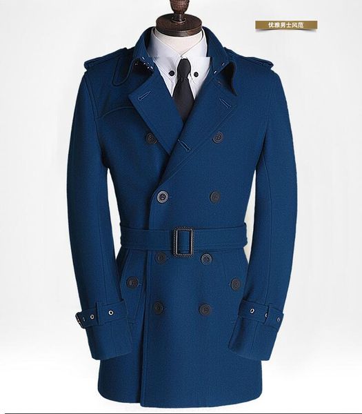 s--5xl 2019 spring men's new fashion in the long wool of cultivate one's morality coat, Black
s--5xl 2019 spring men's new fashion in the long wool of cultivate one's morality coat, Black