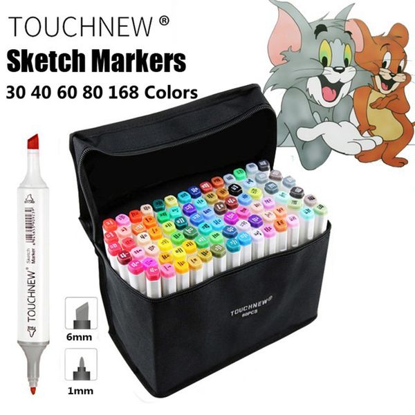 168 colors touchnew 6 painting art markers pen brush set dual headed oily alcohol manga animation drawing sketching art supplies
168 colors touchnew 6 painting art markers pen brush set dual headed oily alcohol manga animation drawing sketching art supplies