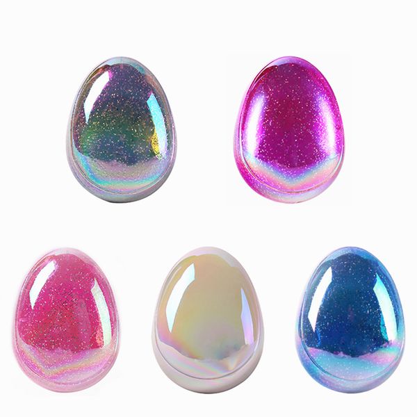 anti static salon egg shape glitter blingbling massage hairbrush tangle hair brush styling tools hair detangling smoothing comb, Silver
anti static salon egg shape glitter blingbling massage hairbrush tangle hair brush styling tools hair detangling smoothing comb, Silver