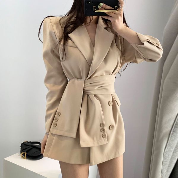 женщины пиджаки и куртки черной повязкой корейских женщин blazer длинный пиджак женский мыс с длинным рукавом женский костюм sa547s30, White;black
женщины пиджаки и куртки черной повязкой корейских женщин blazer длинный пиджак женский мыс с длинным рукавом женский костюм sa547s30, White;black