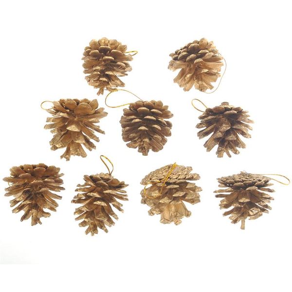 christmas tree decorative natural pinecone pine nut christmas decoration - 9 pcs/set (golden
christmas tree decorative natural pinecone pine nut christmas decoration - 9 pcs/set (golden