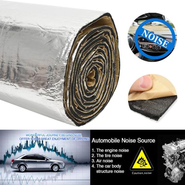 car truck heat sound deadener insulation mat noise insulation car heat sound thermal proofing pad deadening foam 300x100cm 6mm
car truck heat sound deadener insulation mat noise insulation car heat sound thermal proofing pad deadening foam 300x100cm 6mm