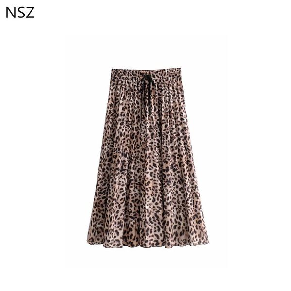 nsz women leopard skirt summer pleated causal beach lace-up knee-length skirt, Black
nsz women leopard skirt summer pleated causal beach lace-up knee-length skirt, Black
