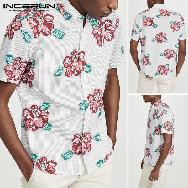 men's casual shirts 2021 summer man flower floral blouse fashion loose comfy hombre chemise men printed causal short sleeve lapel 3xl, White;black
men's casual shirts 2021 summer man flower floral blouse fashion loose comfy hombre chemise men printed causal short sleeve lapel 3xl, White;black