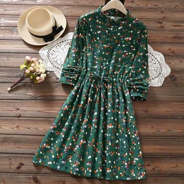 japanese mori girl autumn winter kawaii dress ruffled collar polka dot navy blue green vestido mujer vintage sweet dress dc679, Black;gray
japanese mori girl autumn winter kawaii dress ruffled collar polka dot navy blue green vestido mujer vintage sweet dress dc679, Black;gray