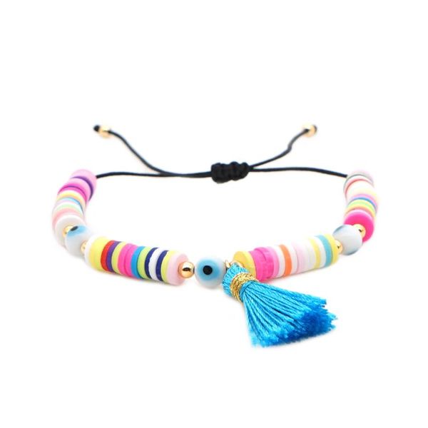 go2boho vinyl heishi disc beads bracelets for women evil eye summer bracelet tassel pulseras multicolor handmade boho jewelry, Black
go2boho vinyl heishi disc beads bracelets for women evil eye summer bracelet tassel pulseras multicolor handmade boho jewelry, Black