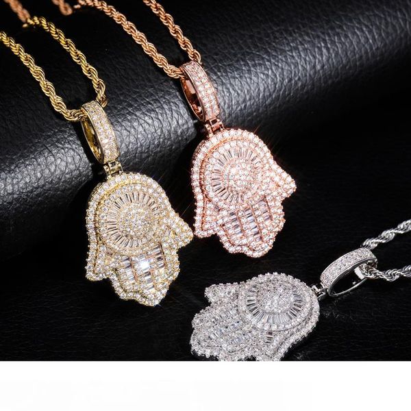 men hip hop fatima hand pendant necklace with tennis chain iced out cubic zircon rock vintage statement jewelry friend christmas gift, Silver
men hip hop fatima hand pendant necklace with tennis chain iced out cubic zircon rock vintage statement jewelry friend christmas gift, Silver
