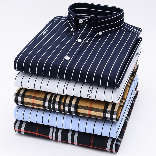 men's business casual shirt slim stripe shirt long sleeve cotton men's large size 5xl, White;black
men's business casual shirt slim stripe shirt long sleeve cotton men's large size 5xl, White;black