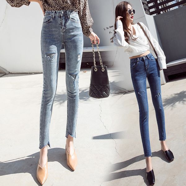 new arrivals fashion women lady denim skinny pants high waist stretch jeans slim pencil jeans women casual ripped jean, Blue
new arrivals fashion women lady denim skinny pants high waist stretch jeans slim pencil jeans women casual ripped jean, Blue