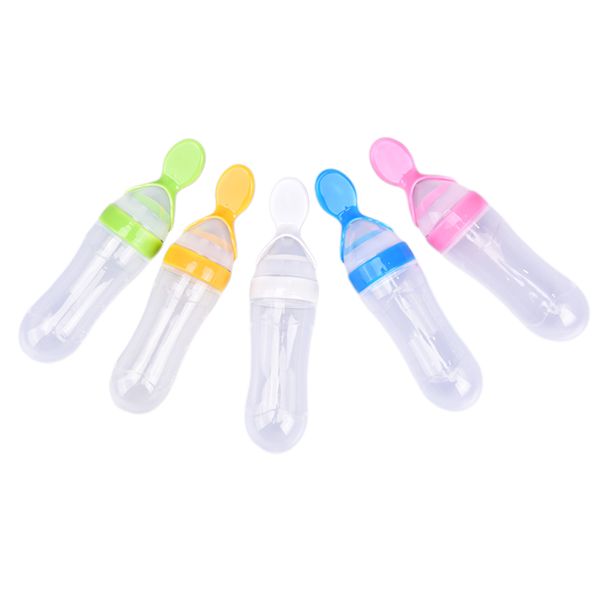 rice cereal bottle for gift 90ml lovely safety infant baby silicone feeding with spoon feeder
rice cereal bottle for gift 90ml lovely safety infant baby silicone feeding with spoon feeder