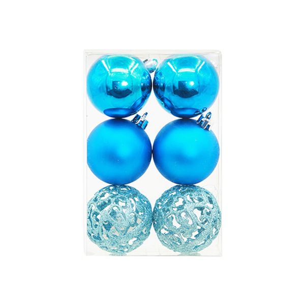 6pcs christmas tree baubles hanging ornaments plastic ball decoration set xhc88
6pcs christmas tree baubles hanging ornaments plastic ball decoration set xhc88