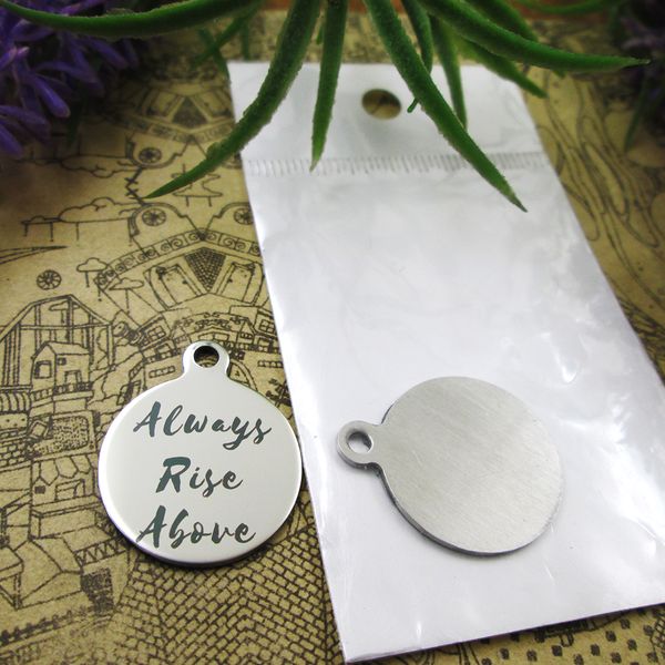 40pcs--"always rise above"stainless steel charms more style for choosing diy charms pendants for necklace, Bronze;silver
40pcs--"always rise above"stainless steel charms more style for choosing diy charms pendants for necklace, Bronze;silver