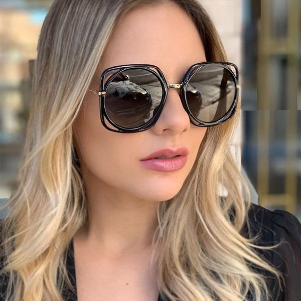 square sunglasses women plastic frame oversized round sun glasses retro modis glasses oculos feminino, White;black
square sunglasses women plastic frame oversized round sun glasses retro modis glasses oculos feminino, White;black