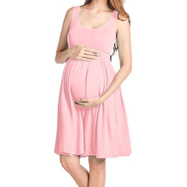 gaoke maternity dresses maternity clothes pregnancy dress casual sleeveless pregnancy clothes o-neck dress, Black;gray
gaoke maternity dresses maternity clothes pregnancy dress casual sleeveless pregnancy clothes o-neck dress, Black;gray