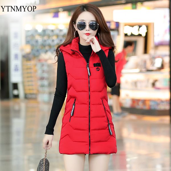 ytnmyop 2019 women's vest for autumn winter long waistcoat outwear thick warm jacket coat sleeveless elegant fashion vest parka, Black;white
ytnmyop 2019 women's vest for autumn winter long waistcoat outwear thick warm jacket coat sleeveless elegant fashion vest parka, Black;white