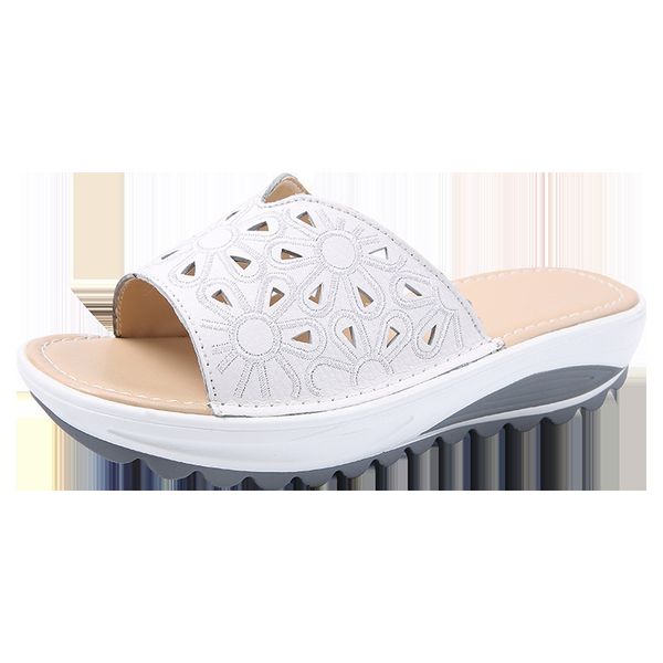 2020 new fashion summer sandals hollow genuine leather casual sandals ladies slippers non-slip wedges beach shoes women, Black
2020 new fashion summer sandals hollow genuine leather casual sandals ladies slippers non-slip wedges beach shoes women, Black