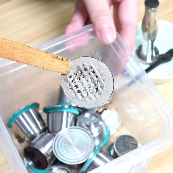 240pcs refillable nespresso кофе капсула флит наклейку refilling нержавеющей стали capsule самоклеющейся алюминиевой фольга brewer крышка
240pcs refillable nespresso кофе капсула флит наклейку refilling нержавеющей стали capsule самоклеющейся алюминиевой фольга brewer крышка