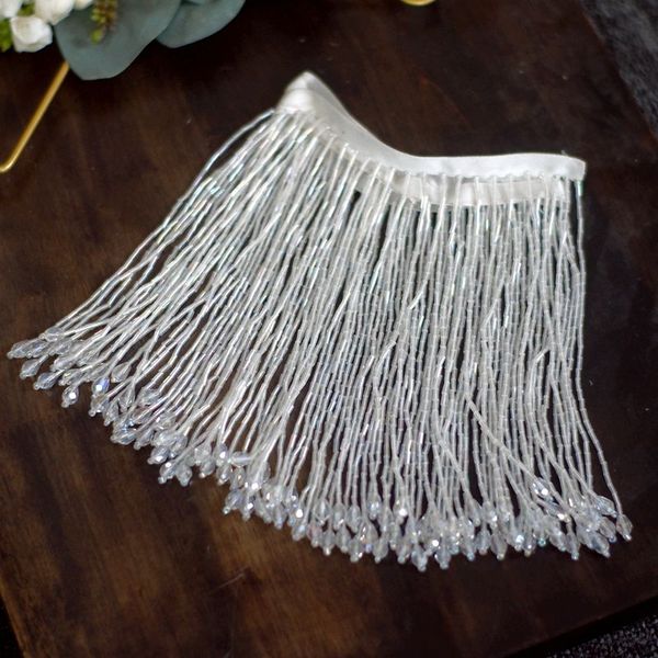 16cm wide heavy industry vertical glass fringed beaded handmade lace diy wedding dress headdress decoration accessories, Pink;blue
16cm wide heavy industry vertical glass fringed beaded handmade lace diy wedding dress headdress decoration accessories, Pink;blue