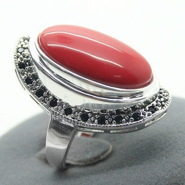 new men 17x30mm red coral 925 sterling silver marcasite ring size 7/8/9/10# genuine handmade women gift word 925 silver, Golden;silver
new men 17x30mm red coral 925 sterling silver marcasite ring size 7/8/9/10# genuine handmade women gift word 925 silver, Golden;silver