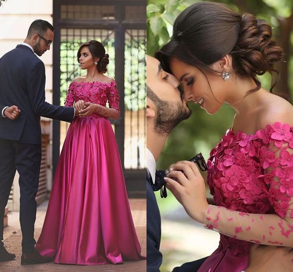 2022 romantic pink 3d floral flowers evening formal dresses off shoulders with sleeves a line prom pageant red carpet dress long, Black;red
2022 romantic pink 3d floral flowers evening formal dresses off shoulders with sleeves a line prom pageant red carpet dress long, Black;red
