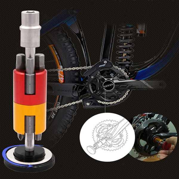 aluminum alloy bicycle invisible repair tool set multi function portable kit hexagon screwdriver t25 wrench for mountain bike
aluminum alloy bicycle invisible repair tool set multi function portable kit hexagon screwdriver t25 wrench for mountain bike