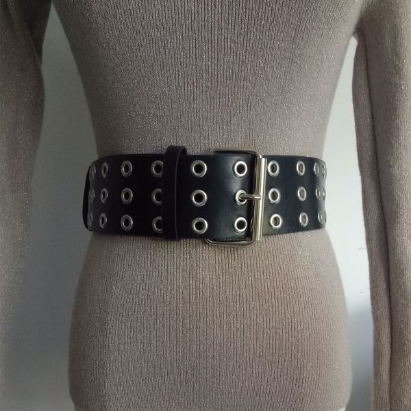 new fashion lady hollow wide leather belt coat high waist women designer cool punk belts personality casual female belt 105cm, Black;brown
new fashion lady hollow wide leather belt coat high waist women designer cool punk belts personality casual female belt 105cm, Black;brown