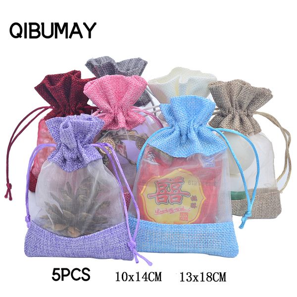 qibu 5pcs christmas lace gift bags linen jute drawstring pocket wedding birthday party accessories diy party decoration gift bag
qibu 5pcs christmas lace gift bags linen jute drawstring pocket wedding birthday party accessories diy party decoration gift bag