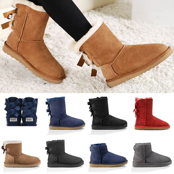 2019 snow winter fur women australia classic knee half boots bow ankle boots black grey chestnut navy blue red womens kids girl shoes
2019 snow winter fur women australia classic knee half boots bow ankle boots black grey chestnut navy blue red womens kids girl shoes