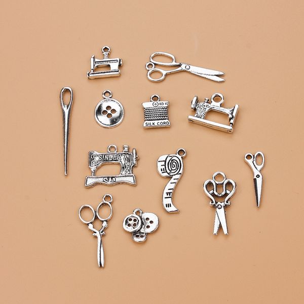diy jewelry sewing scissors charm pendant for bracelet necklace accessories tibetan silver alloy mixed charms woman housewife crafts, Bronze;silver
diy jewelry sewing scissors charm pendant for bracelet necklace accessories tibetan silver alloy mixed charms woman housewife crafts, Bronze;silver