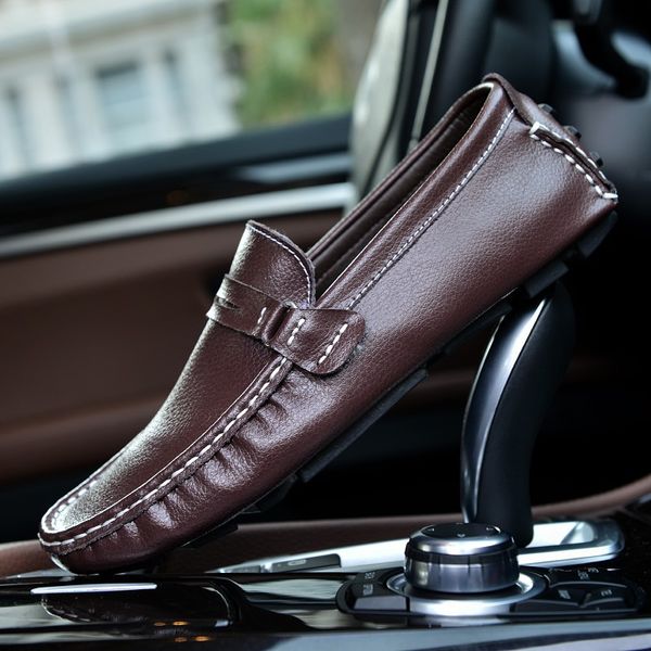 classics fashion men casual leather shoes solid pu flat loafer driving shoes spring autumm soft slip on footwear, Black
classics fashion men casual leather shoes solid pu flat loafer driving shoes spring autumm soft slip on footwear, Black