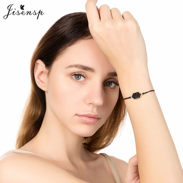 jisensp new arrival geometirc rhinestone bracelets for women simple square triangle gem bracelet fashion jewelry gift bijoux, Black
jisensp new arrival geometirc rhinestone bracelets for women simple square triangle gem bracelet fashion jewelry gift bijoux, Black