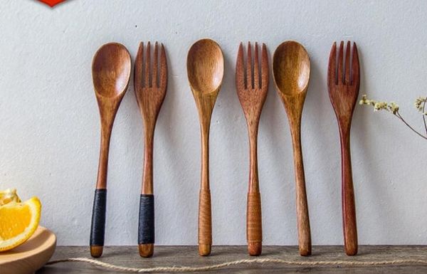 wooden cutlery set with cloth package spoon fork set tableware wood fork spoon dessert set retro vintage style fruit serving children
wooden cutlery set with cloth package spoon fork set tableware wood fork spoon dessert set retro vintage style fruit serving children