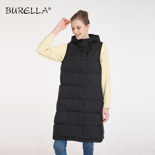 burella 2019 winter slim fit women's winter outdoor cotton jacket casual sleeveless hooded knee-length coat female vn-121mw, Black;white
burella 2019 winter slim fit women's winter outdoor cotton jacket casual sleeveless hooded knee-length coat female vn-121mw, Black;white