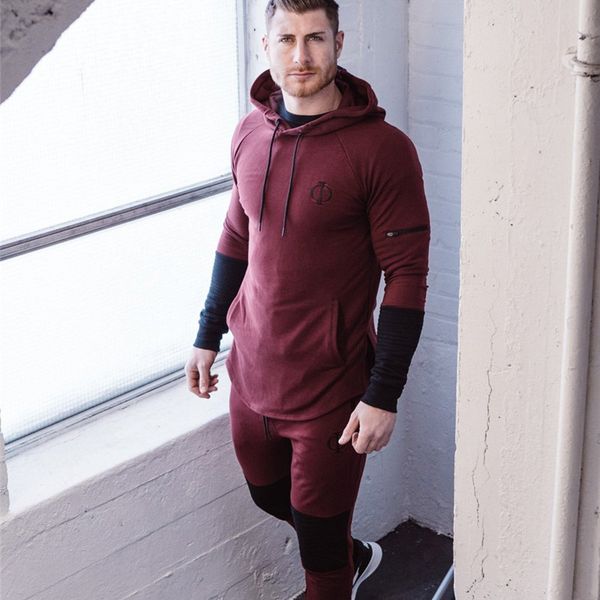 spring men tracksuit sportswear long sleeve hoodie sweatshirt long pant casual jogger running workout outfit clothes sport suit, Black;blue
spring men tracksuit sportswear long sleeve hoodie sweatshirt long pant casual jogger running workout outfit clothes sport suit, Black;blue