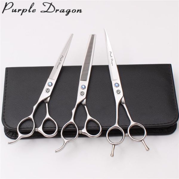 7" left-hand purple dragon dogs grooming shears straight shears thinning scissors pets scissors cats flur clipper add bag z3006
7" left-hand purple dragon dogs grooming shears straight shears thinning scissors pets scissors cats flur clipper add bag z3006