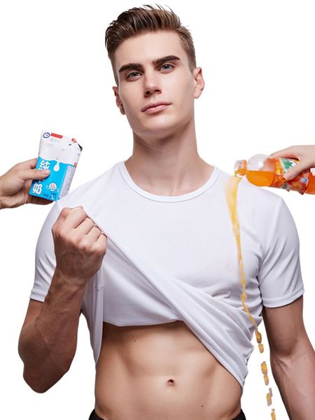 anti-dirty waterproof men t-shirt hydrophobic stainproof breathable shirt antifouling quick dry short sleeve t-shirt, Gray;blue
anti-dirty waterproof men t-shirt hydrophobic stainproof breathable shirt antifouling quick dry short sleeve t-shirt, Gray;blue