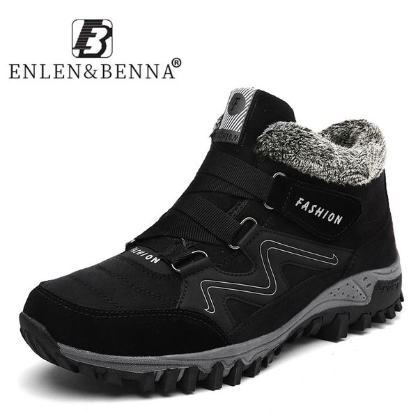 men boots leather winter with fur snow boots warm breathable ankle footwear male casual work shoes 2019 big sizes, Black
men boots leather winter with fur snow boots warm breathable ankle footwear male casual work shoes 2019 big sizes, Black