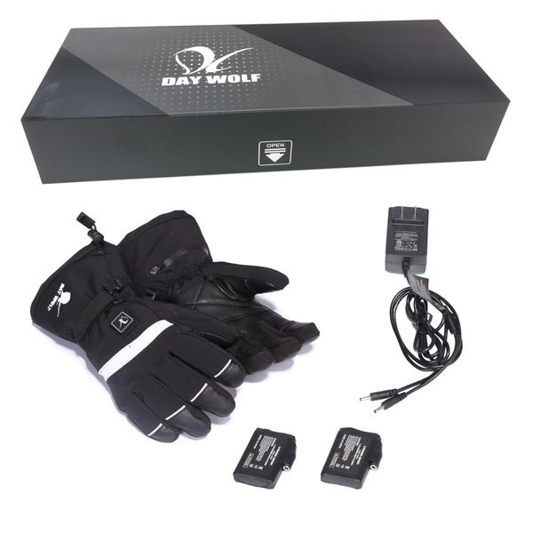 day wolf heating gloves winter ski warm gloves reflective strip cycing gloves, Black
day wolf heating gloves winter ski warm gloves reflective strip cycing gloves, Black