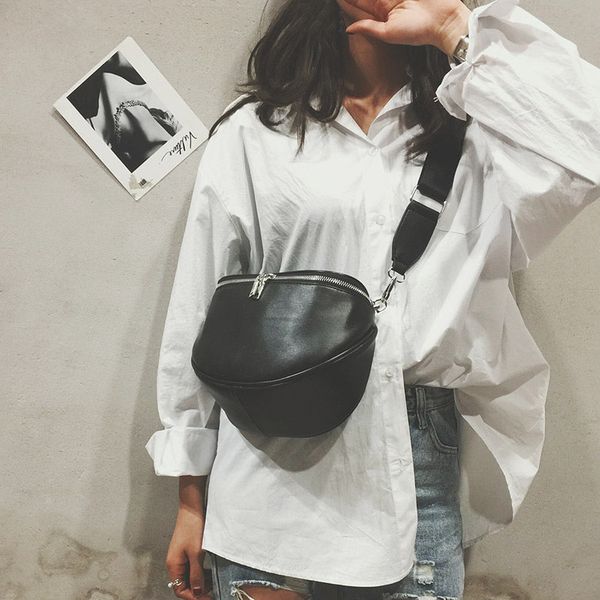 shoulder waist bag for men women pu leather double zipper casual messenger bags nin668
shoulder waist bag for men women pu leather double zipper casual messenger bags nin668