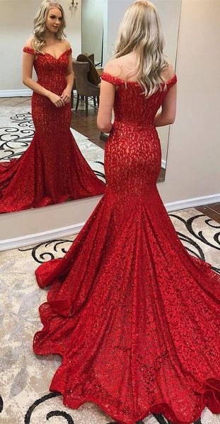 charming red mermaid prom dresses long off shoulders designer with short sleeves evening celebrity party formal dress gown, Black
charming red mermaid prom dresses long off shoulders designer with short sleeves evening celebrity party formal dress gown, Black