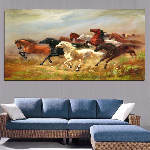 a group of colorful running horse animals oil painting home decor artistic canvas modern wall art picture for living room 190910
a group of colorful running horse animals oil painting home decor artistic canvas modern wall art picture for living room 190910