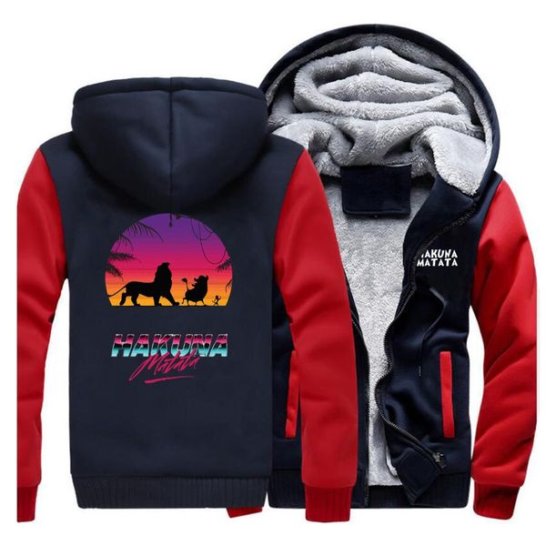 men raglan fashion hakuna matata print hooded hoodie fleece thickening popular sweatshirts 2019 autumn winter casual tracksuits, Black
men raglan fashion hakuna matata print hooded hoodie fleece thickening popular sweatshirts 2019 autumn winter casual tracksuits, Black