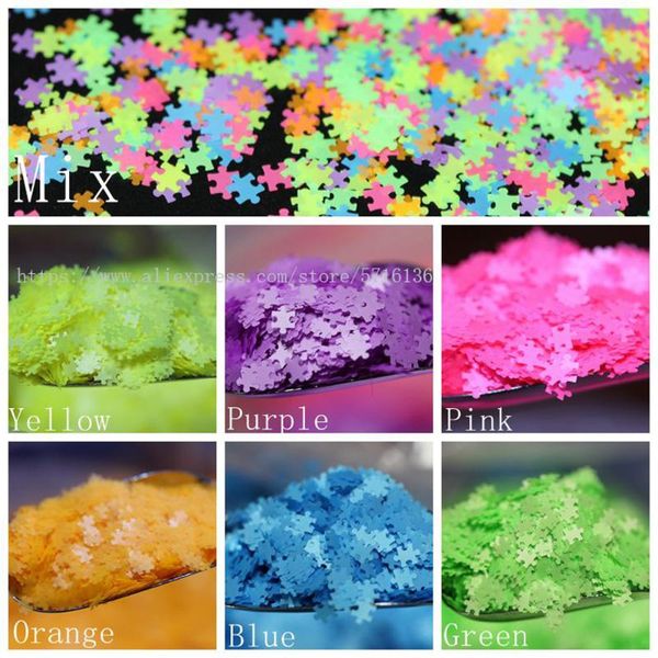 puzzles shape neon mix jigsaw nail glitter flakes gel body art decorations makeup handwork tumblers nail sequins diy 6mm, Silver;gold
puzzles shape neon mix jigsaw nail glitter flakes gel body art decorations makeup handwork tumblers nail sequins diy 6mm, Silver;gold